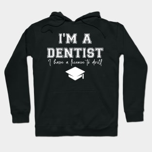 A DDS Funny Dentist Dental Student Humor Graduation Hoodie